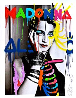 Print, Madonna Monotype, Alec Monopoly