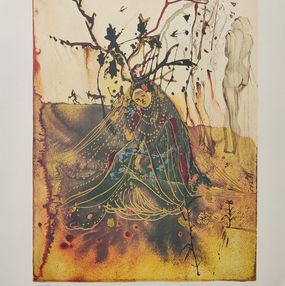 Print, Summer from Four Seasons, Salvador Dali