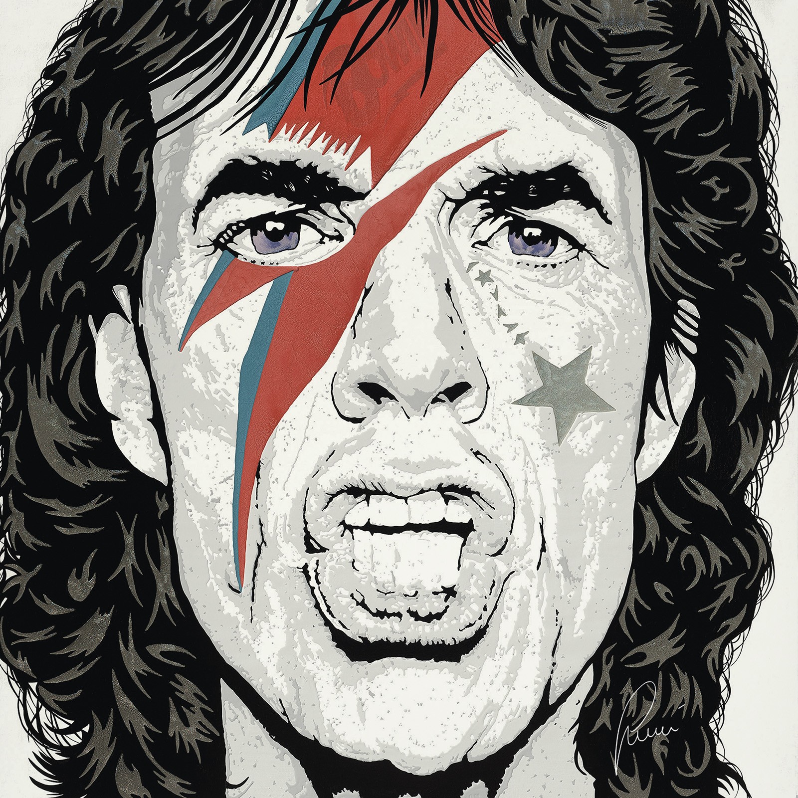 Raymond Stuwe, Mick Jagger Raymond Stuwe, Mick Jagger