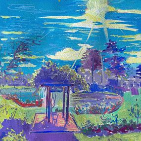 Pintura, Jardin botanique d'Orléans, Linda Clerget