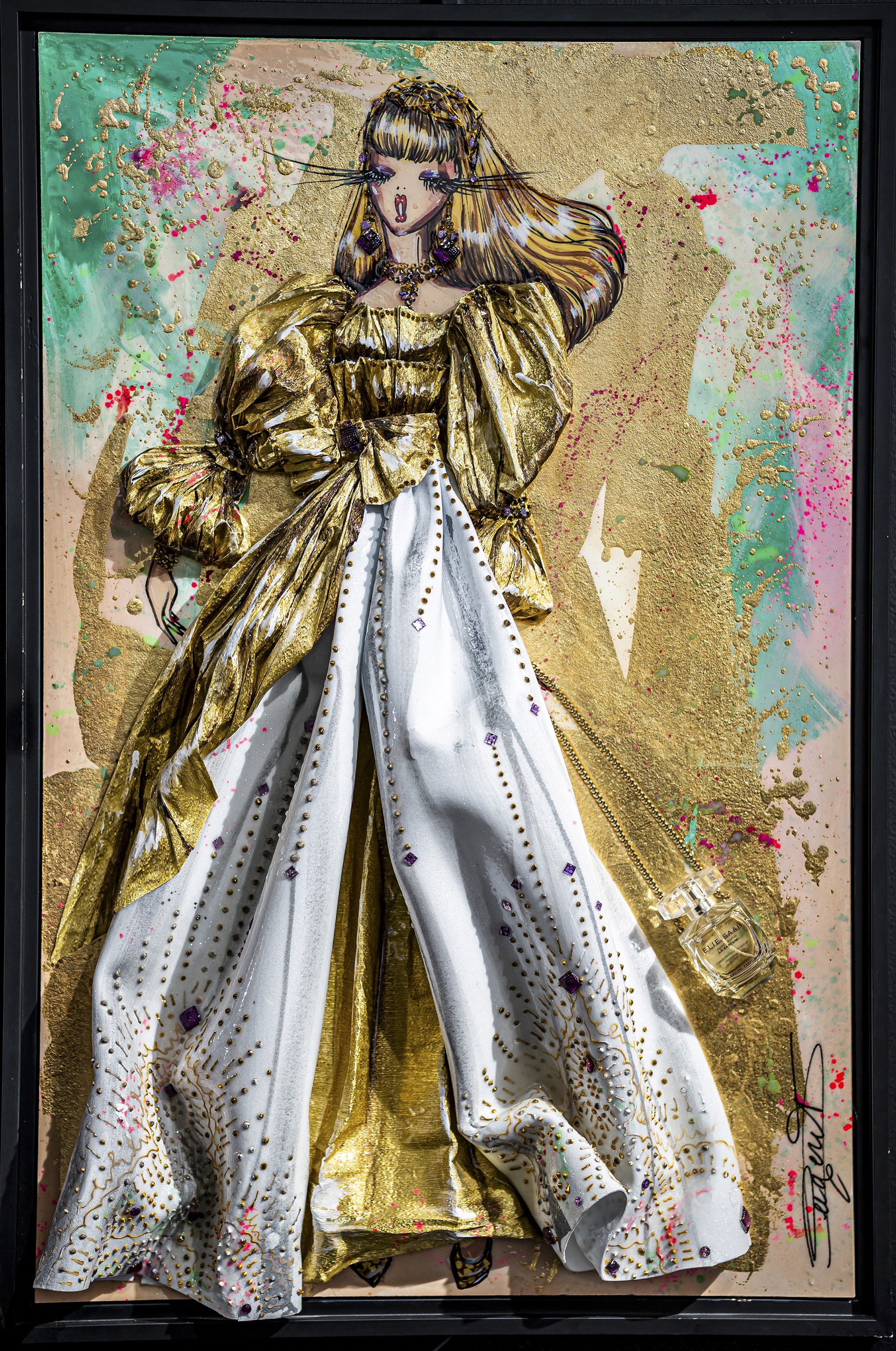 Rachel Bergeret, Medium Doll, Elie Saab Tribute 2022 - Elegance Rachel Bergeret, Medium Doll, Elie Saab Tribute 2022 - Elegance