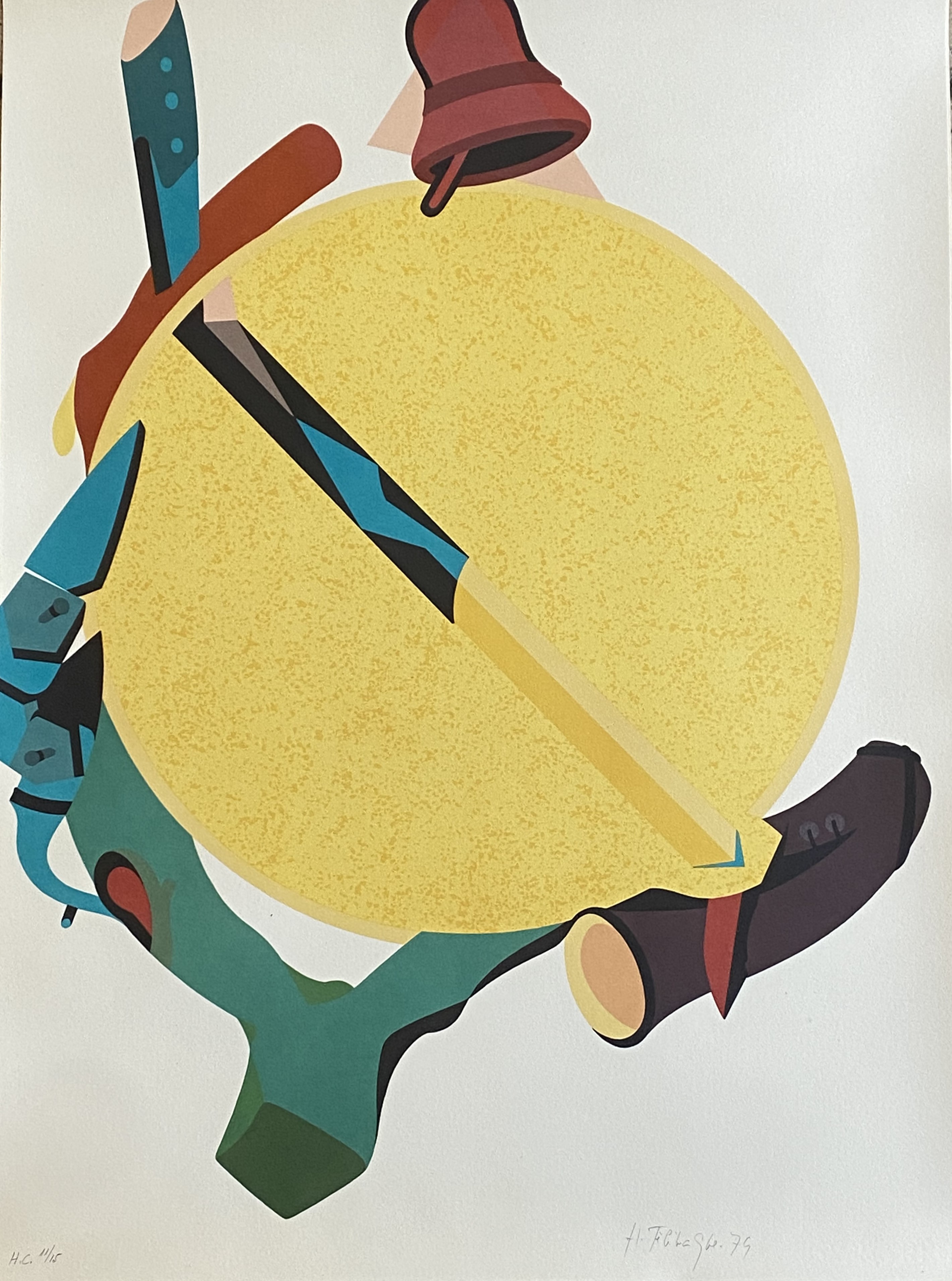 Hervé Télémaque, Accroche soleil Hervé Télémaque, Accroche soleil