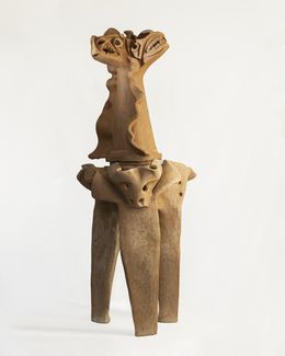 Sculpture, Tres cabezas, tres pies, Pere Bennàssar Obrador