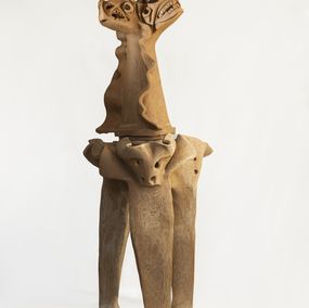 Escultura, Tres cabezas, tres pies, Pere Bennàssar Obrador