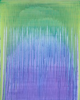 Peinture, Yellow Arc Over Purple Rain / An Overwhelming Sense Of Calm, Simon Findlay
