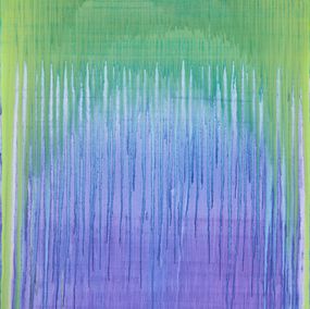 Painting, Yellow Arc Over Purple Rain / An Overwhelming Sense Of Calm, Simon Findlay