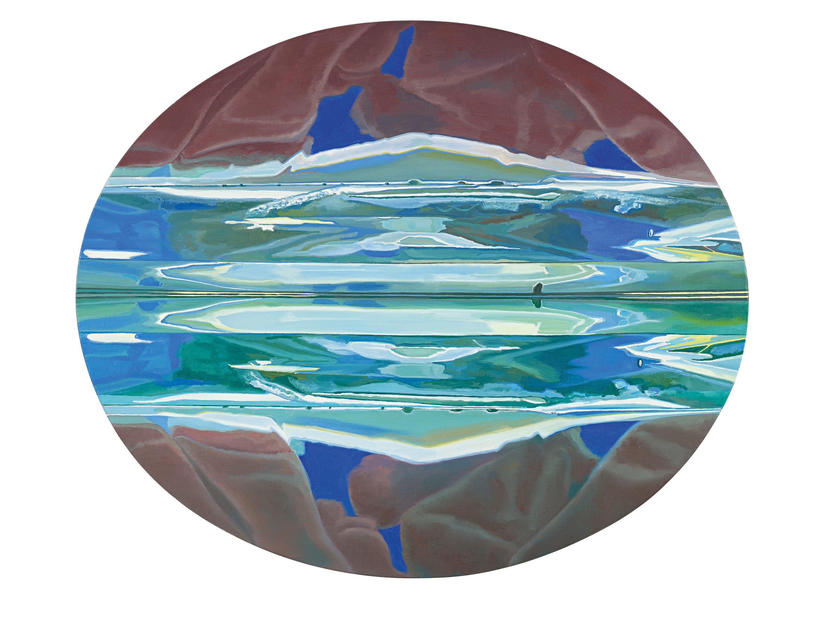 Stéphane Belzère, Ovale-paysage n°5 Stéphane Belzère, Ovale-paysage n°5