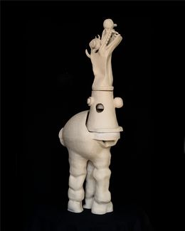 Sculpture, Tres pies, una cabeza, Pere Bennàssar Obrador