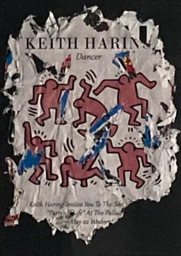 Diseño, Hommage à Keith Haring (1), Lasveguix