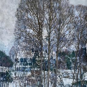 Painting, Winter Brenna 1, Nadezda Stupina