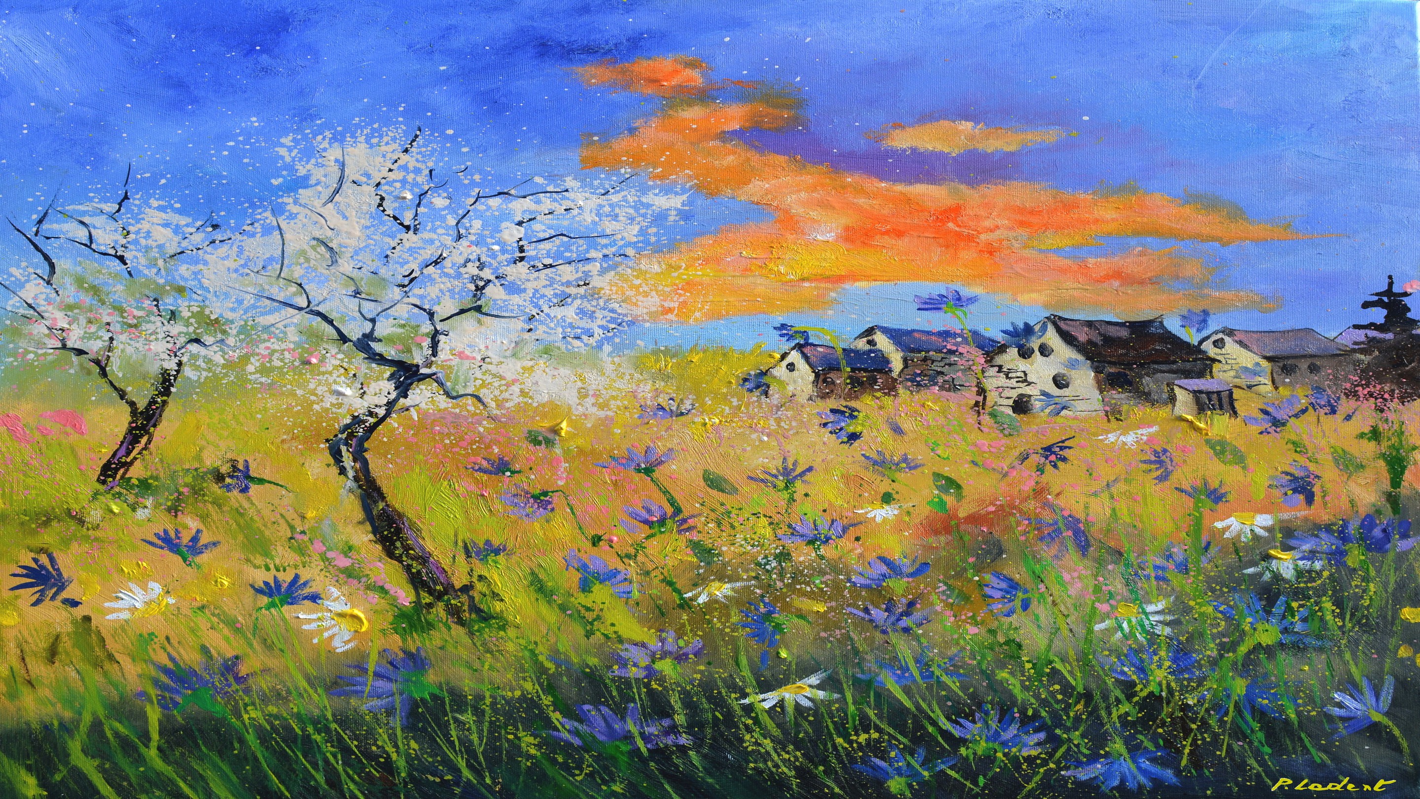 Pol Ledent, A wonderful spring Pol Ledent, A wonderful spring