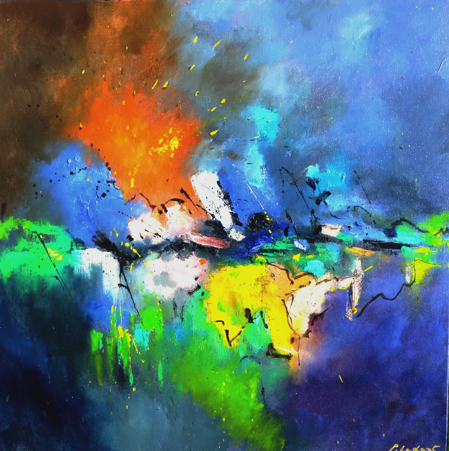 Pol Ledent, The antithesis of Pierre Soulage Pol Ledent, The antithesis of Pierre Soulage