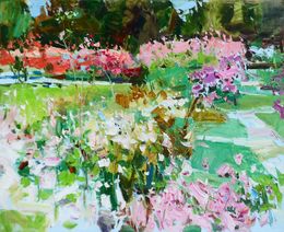 Gemälde, Rose Garden, Yehor Dulin