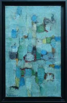 Gemälde, Composition abstraite, Derek Middleton