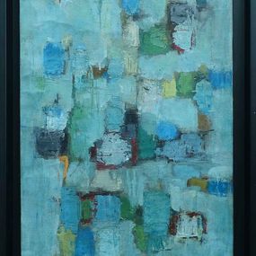Peinture, Composition abstraite, Derek Middleton