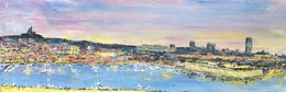 Painting, Marseille panoramique, Thierry Chauvelot