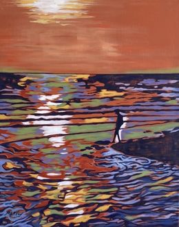 Painting, La Méditerranée pour horizon, Meryl