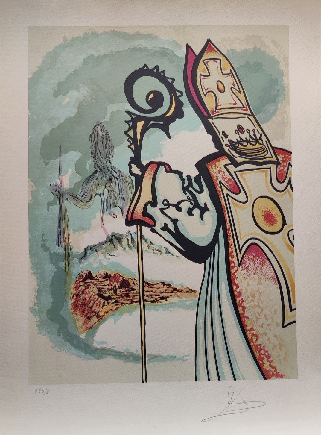 Salvador Dali, King Richard from Ivanhoe Suite Salvador Dali, King Richard from Ivanhoe Suite