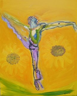 Painting, Taylor Swift Sunflowers Dancer Acts, Joanna Glazer