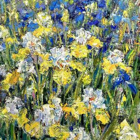 Gemälde, Flowers of love, Andrey Chebotaru