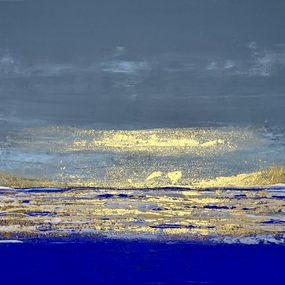 Gemälde, Sun on the sea, Brigitte Dravet