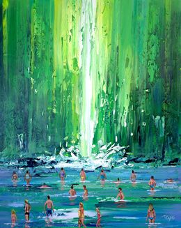 Gemälde, Friday Morning Swim, Trayko Popov