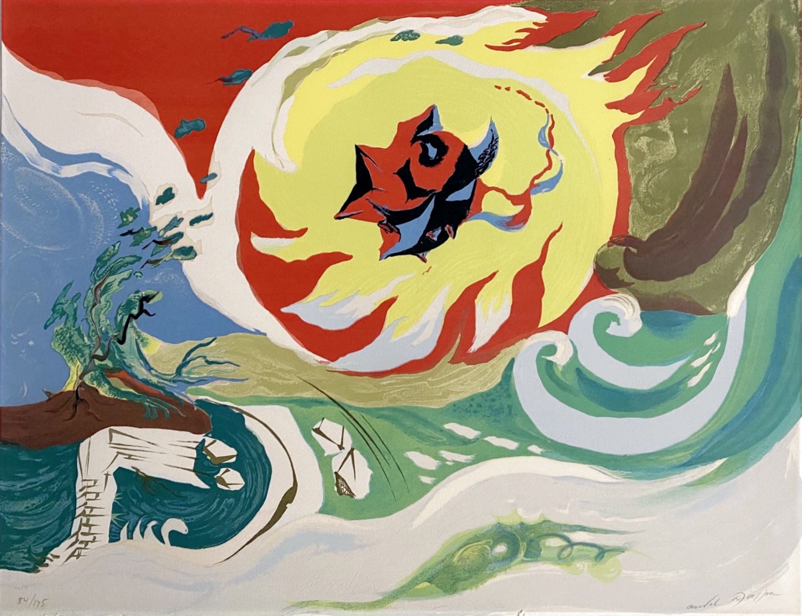 André Masson, Paysage cosmique André Masson, Paysage cosmique