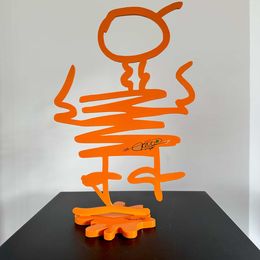 Skulpturen, Filoch Orange 35cm, Perrotte