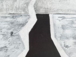 Painting, Chemin noir, Liying Xie