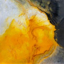Painting, Dune - Le Sable et la terre - Paysage vue du ciel, Thierry Nauleau