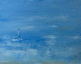 Painting, L'espoir à l'horizon, Agata Caliendo-Krystkowiak