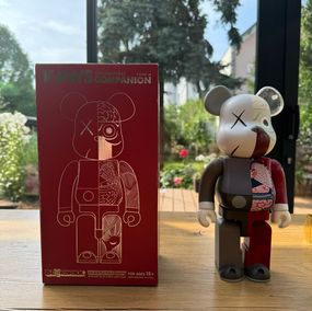 Design, Bearbriks Dissected brown 1000%, Kaws