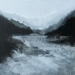 Gemälde, La fin du lac, Alex Claude