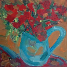 Pintura, My lovely red tulips, Natalya Mougenot
