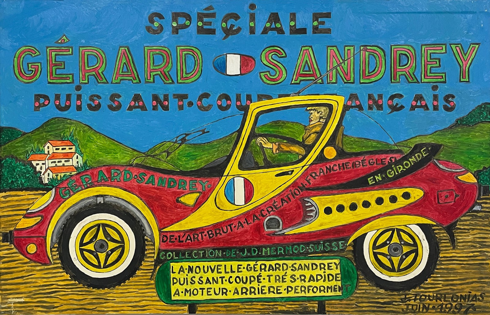 Jean Tourlonias, Spéciale Gérard Sandrey Jean Tourlonias, Spéciale Gérard Sandrey