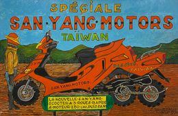 Gemälde, Spéciale San Yang Motors, Jean Tourlonias
