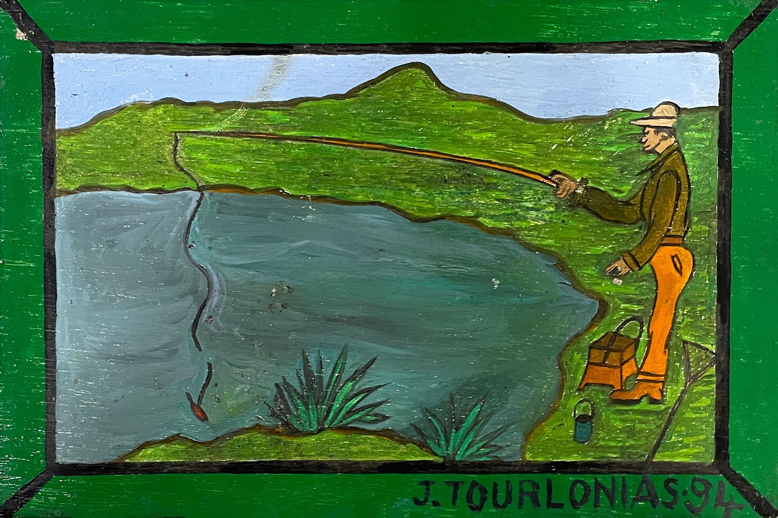 Jean Tourlonias, Le pêcheur 2 Jean Tourlonias, Le pêcheur 2