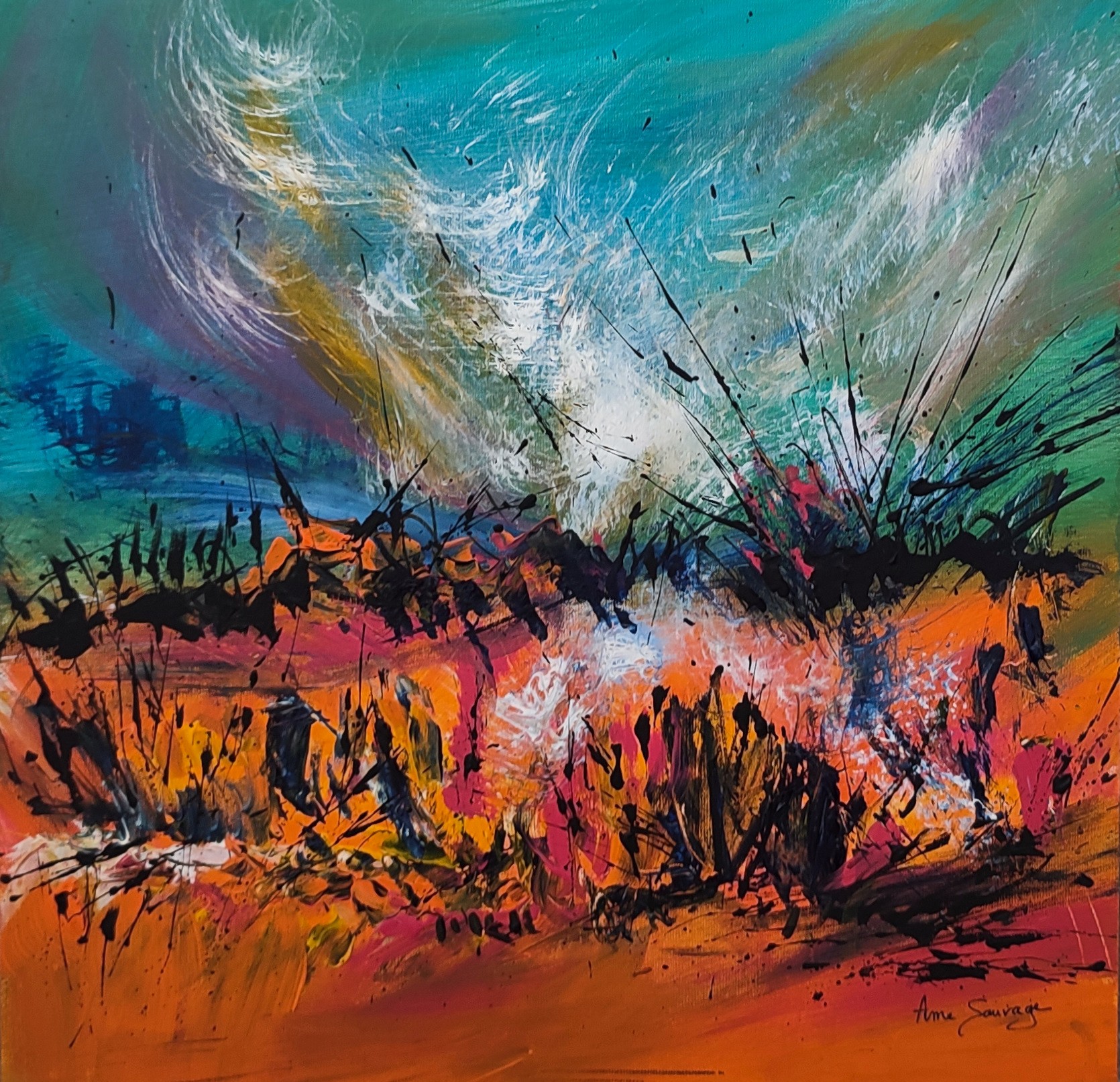 Âme Sauvage, Scène de guerre Âme Sauvage, Scène de guerre