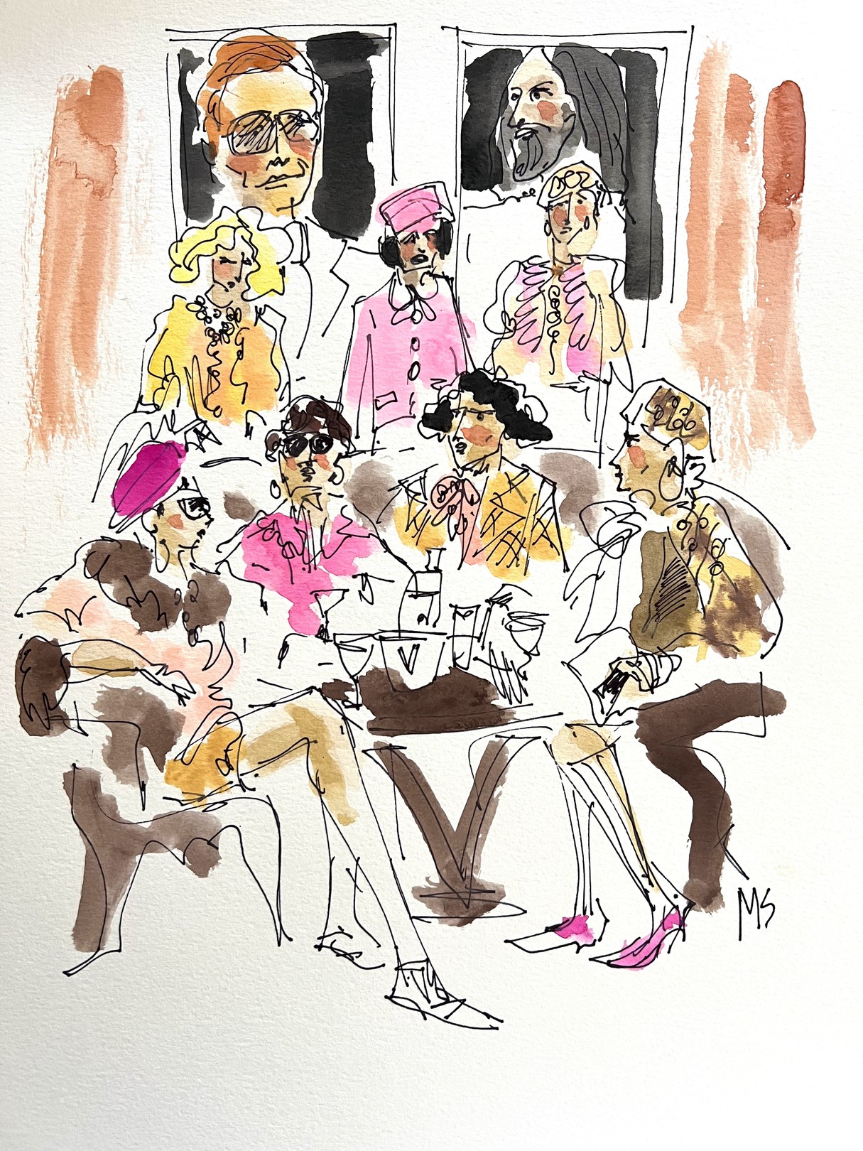 Manuel Santelices, By Alessandro Michele for Valentino. From the Fashion series Manuel Santelices, By Alessandro Michele for Valentino. From the Fashion series