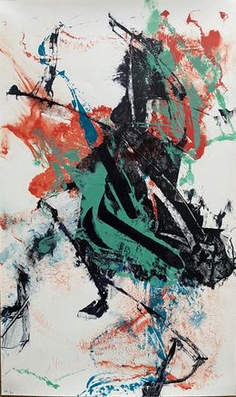 Print, Composition abstraite, Kim En Joong