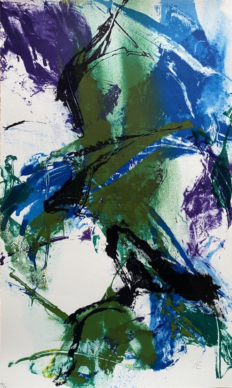 Kim En Joong, Composition abstraite Kim En Joong, Composition abstraite