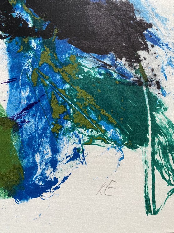 Helion、Abstract Composition、希少画集画 Helion、Abstract Composition、希少画集画