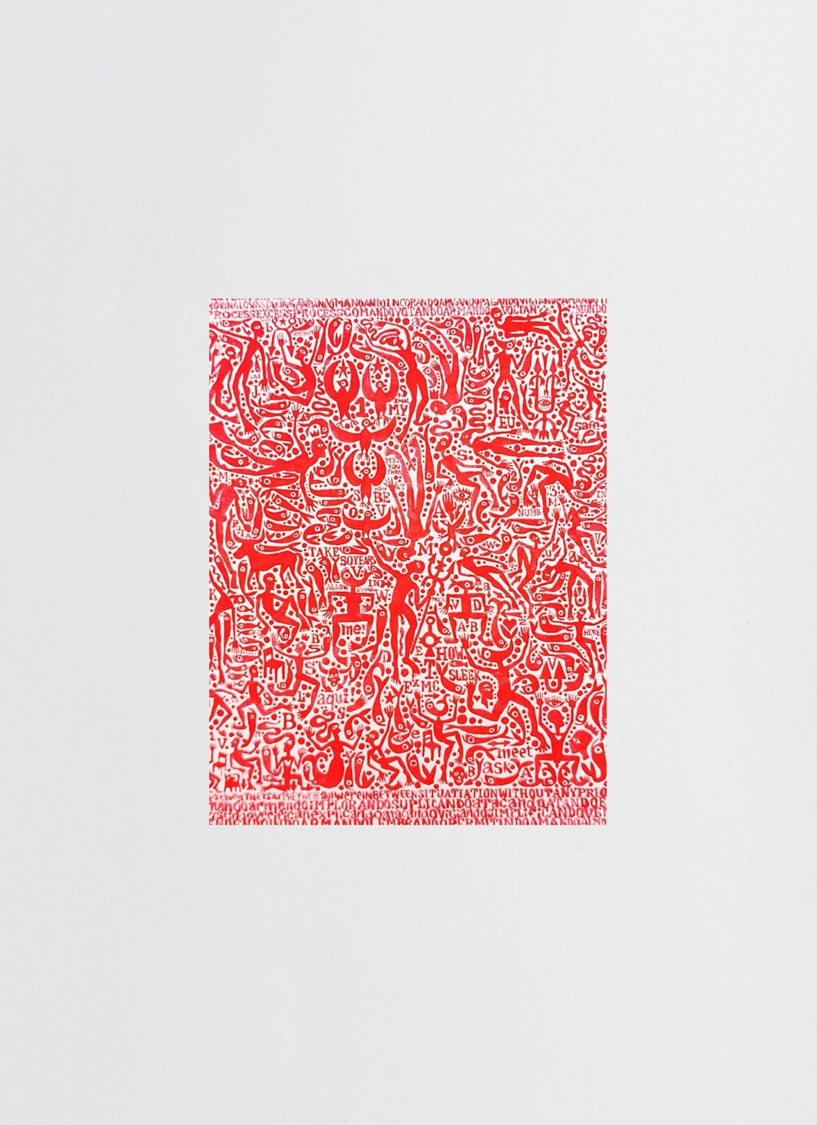 Almo, Fluorescent Ascension #2. From The Neon Progress Series Almo, Fluorescent Ascension #2. From The Neon Progress Series