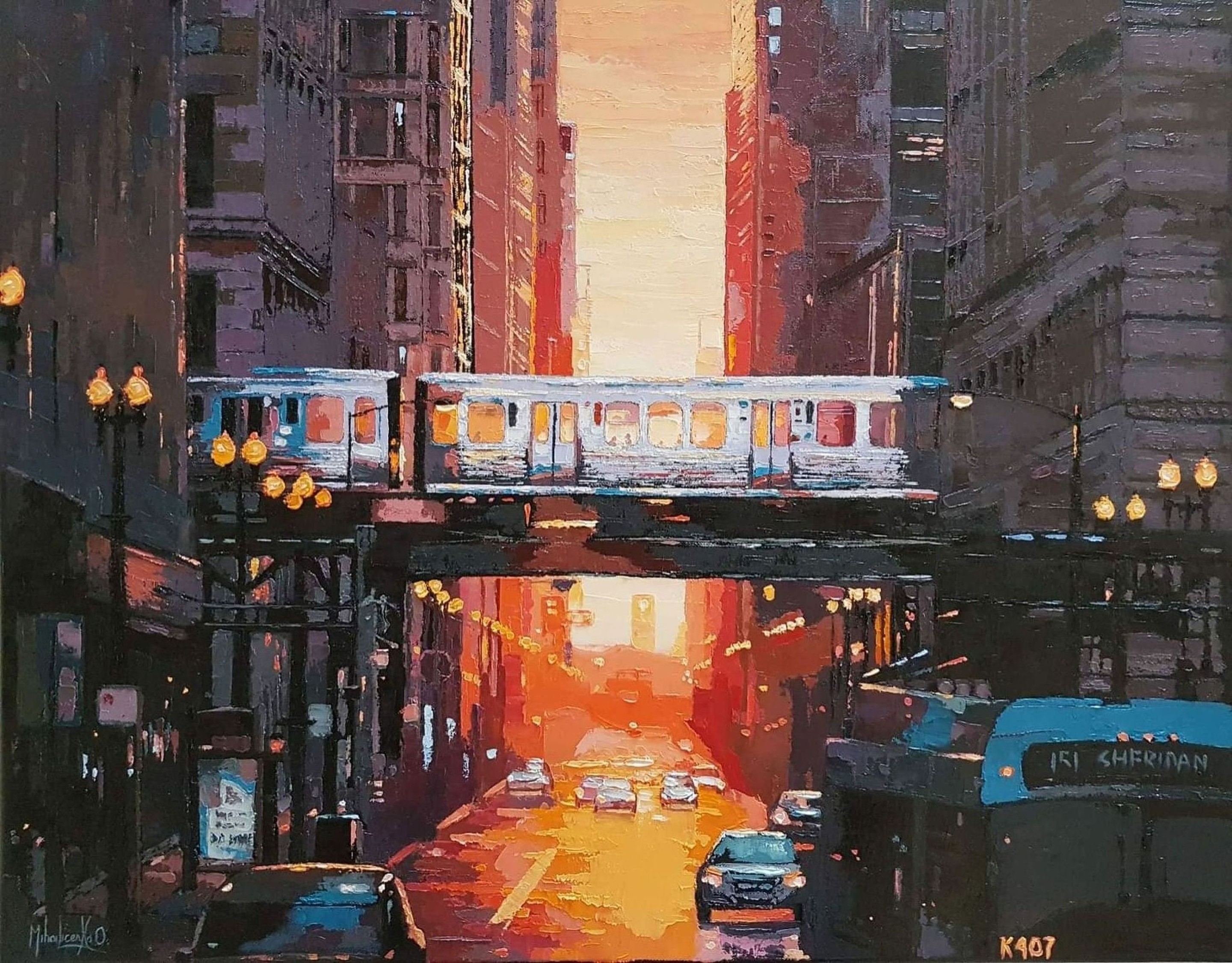 Olga Mihailicenko, Golden Dusk Olga Mihailicenko, Golden Dusk