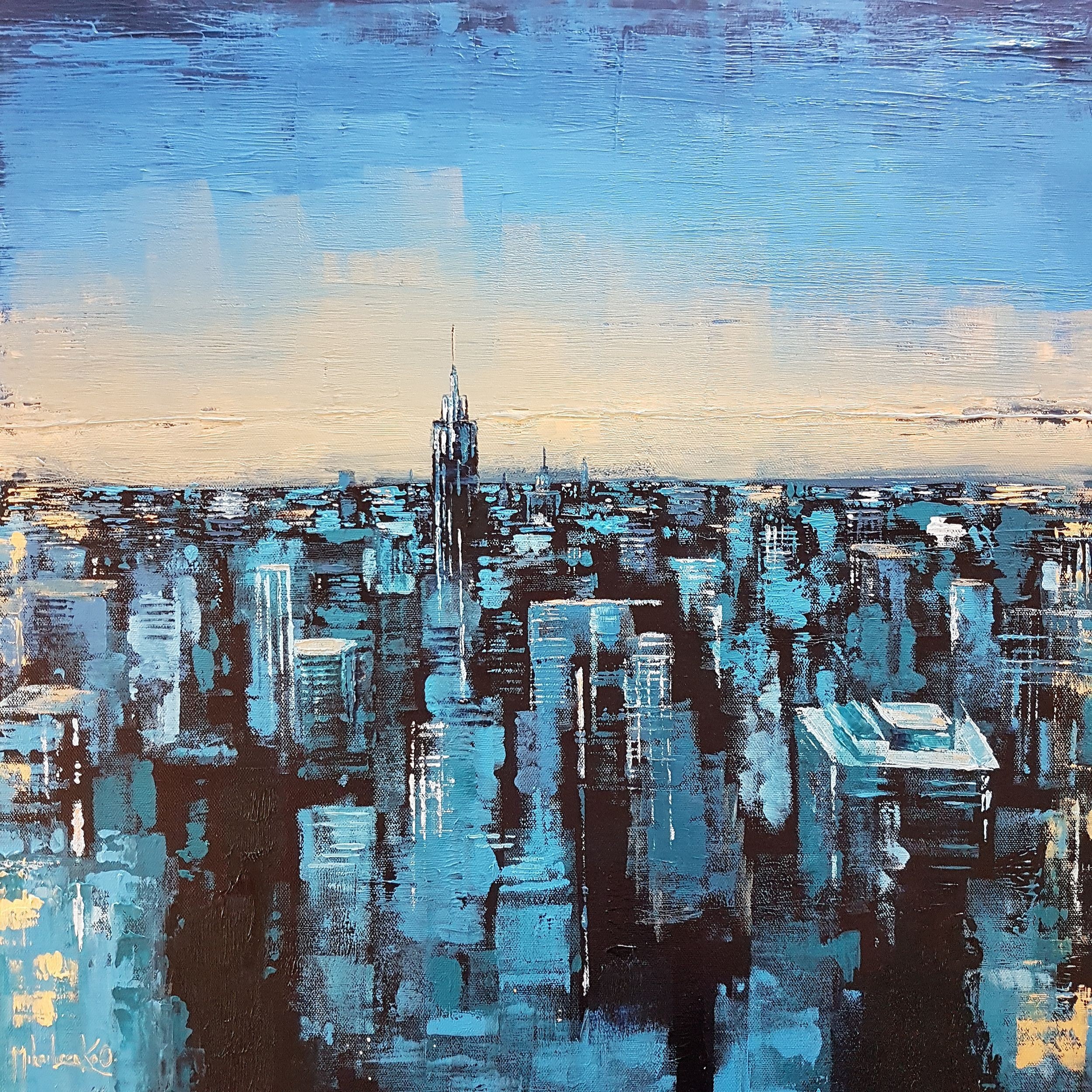 Olga Mihailicenko, City Sunrise Olga Mihailicenko, City Sunrise