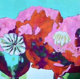 Painting, Poppy, Pascale White
