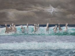 Painting, Storm Riders, Paulo Jimenez
