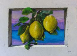 Gemälde, Fragrance of Lemon Trees, Paulo Jimenez