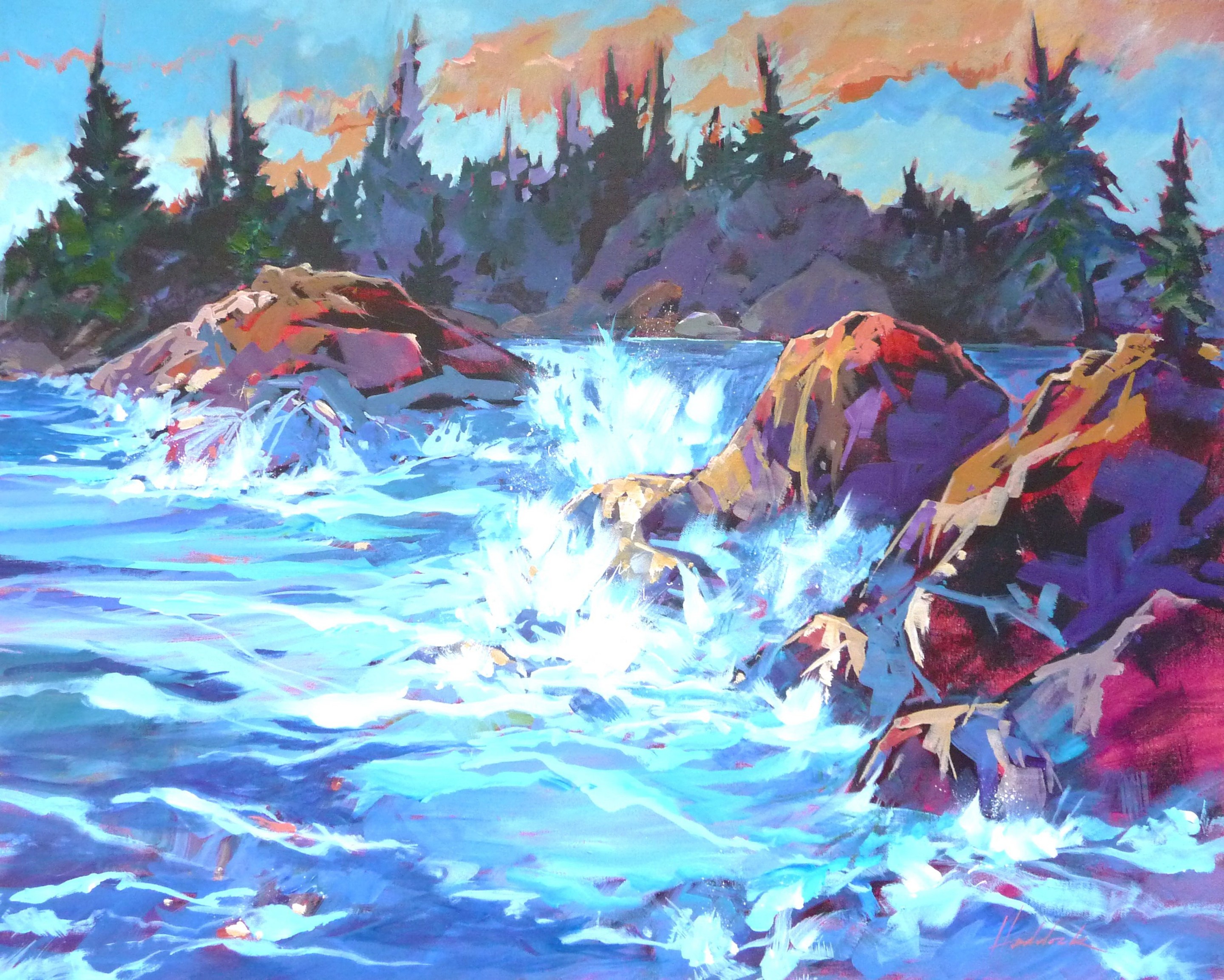 Perry Haddock, Evening Waves, Perry Haddock, Evening Waves,