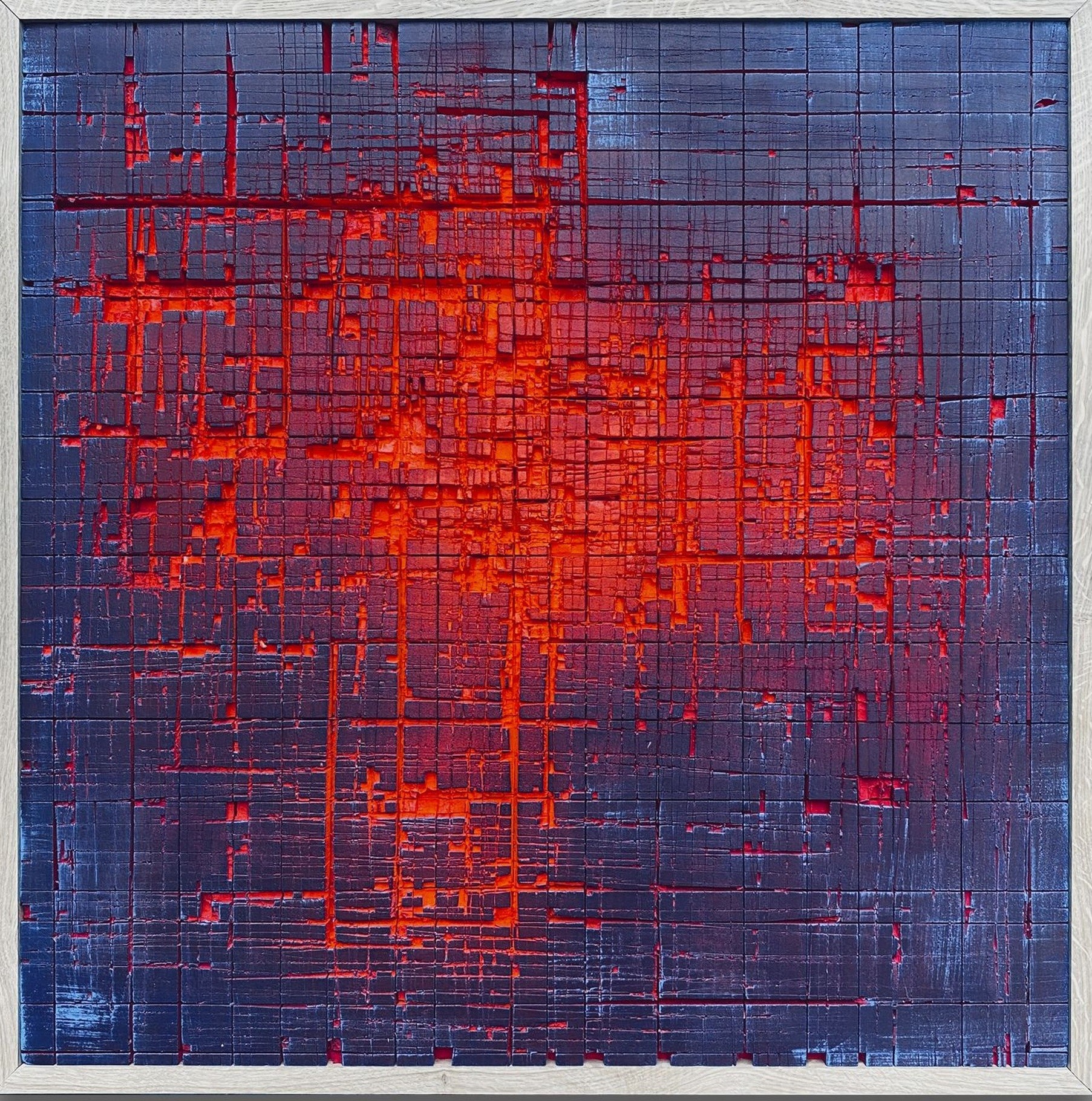 Peter Foesters, Crosslight, Mixed Media on Canvas Peter Foesters, Crosslight, Mixed Media on Canvas